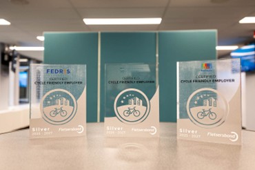 Three CFE Silver Level certifications were awarded by Fietsersbond Belgium