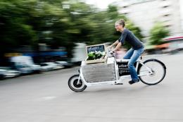 Use cycle logistics for deliveries