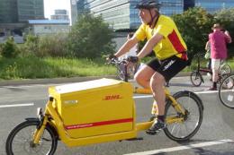 Use of cycle logistics for own deliveries